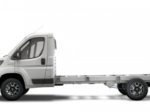 fiat ducato chassis truck single cab 4035 wb 2022 3D Model