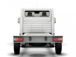 fiat ducato chassis truck single cab 4035 wb 2022 3D Model