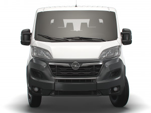 ओपल मोवानो चेसिस ट्रक क्रू कैब 4035 डब्ल्यूबी 2022 3D मॉडल