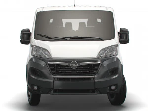 opel movano chassi caminh&atilde;o cabine dupla 4035 wb 2022 Modelo 3D