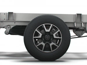 opel movano chassi caminh&atilde;o cabine dupla 4035 wb 2022 Modelo 3D