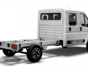 ओपल मोवानो चेसिस ट्रक क्रू कैब 4035 डब्ल्यूबी 2022 3D मॉडल