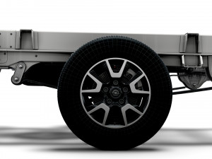 ओपल मोवानो चेसिस ट्रक क्रू कैब 4035 डब्ल्यूबी 2022 3D मॉडल