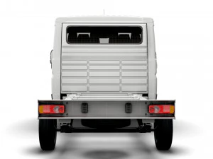 opel movano chassi caminh&atilde;o cabine dupla 4035 wb 2022 Modelo 3D
