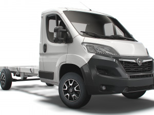 opel movano chassis truck single cab 4035 wb 2022 Modelo 3D
