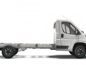 opel movano chassis truck single cab 4035 wb 2022 3Dモデル