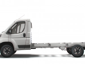 opel movano chassis truck single cab 4035 wb 2022 3Dモデル