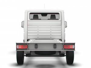 opel movano chassis truck single cab 4035 wb 2022 3Dモデル