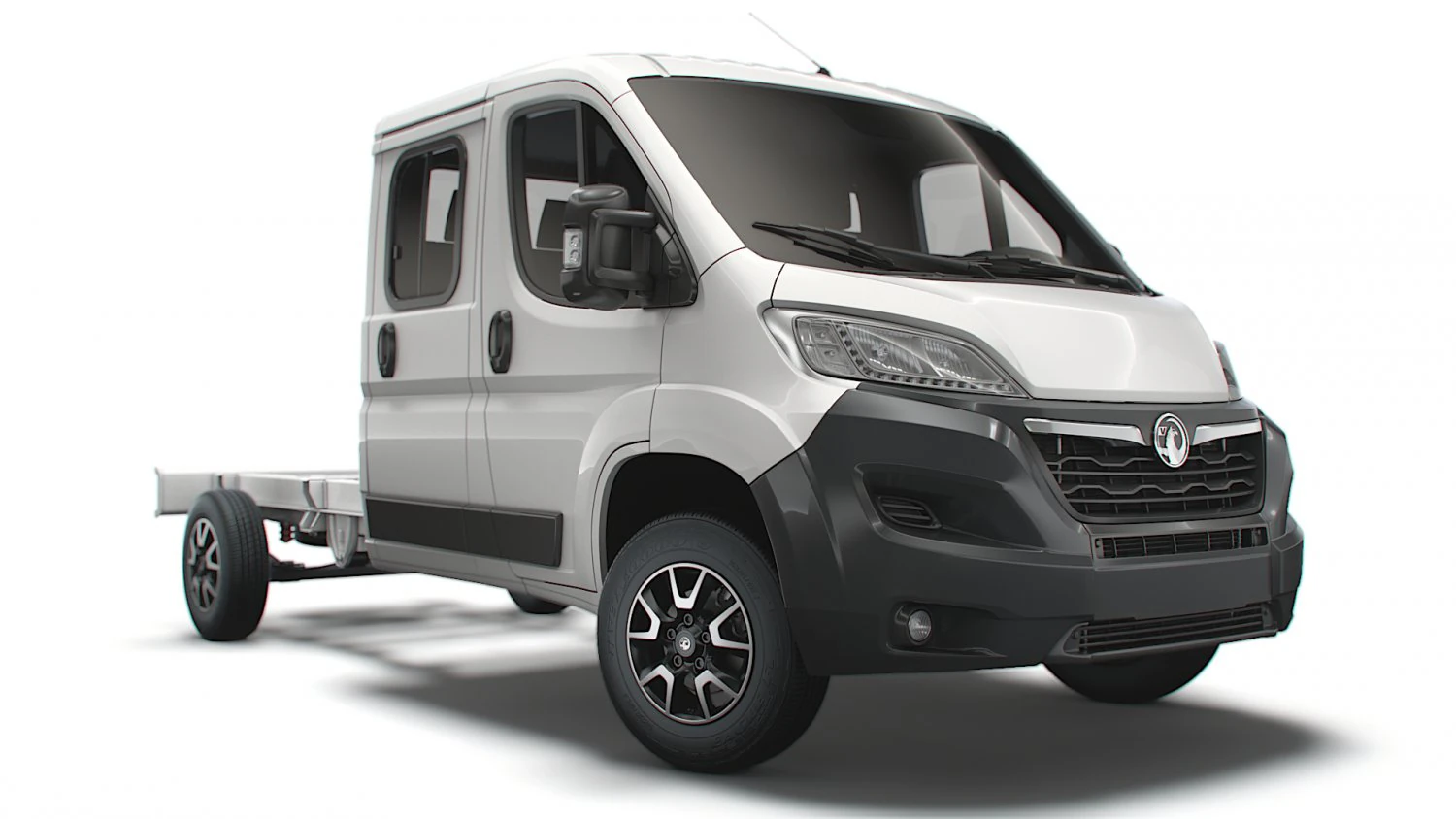 шасі vauxhall movano crew cab 4035 wb 2022 3D Модель .c4d .max .obj .3ds .fbx .stl .blend 