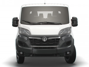 vauxhall movano chassis truck crew cab 4035 wb 2022 3D Model