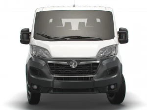 шасі vauxhall movano crew cab 4035 wb 2022 3D Модель