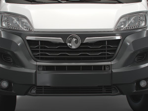 vauxhall movano chassis truck crew cab 4035 wb 2022 3D Model