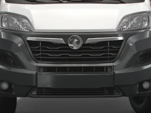 шасі vauxhall movano crew cab 4035 wb 2022 3D Модель