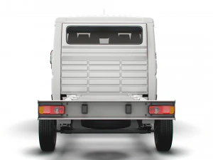шасі vauxhall movano crew cab 4035 wb 2022 3D Модель