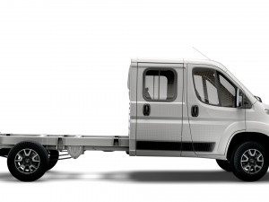 vauxhall movano chassis truck crew cab 4035 wb 2022 3D Model