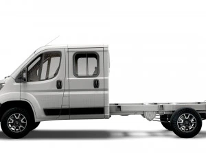 шасі vauxhall movano crew cab 4035 wb 2022 3D Модель