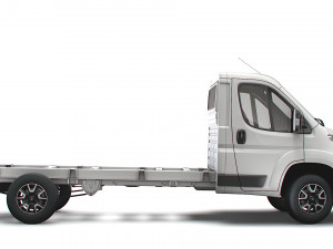 vauxhall movano chassis truck single cab 4035 wb 2022 3Dモデル