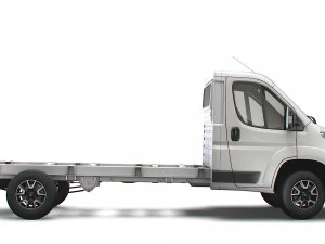 vauxhall movano chassis truck single cab 4035 wb 2022 3D Model