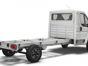 vauxhall movano chassis truck single cab 4035 wb 2022 3Dモデル