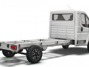 vauxhall movano chassis truck single cab 4035 wb 2022 3D Model