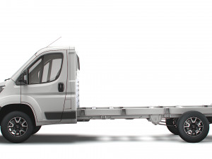 vauxhall movano chassis truck single cab 4035 wb 2022 3Dモデル