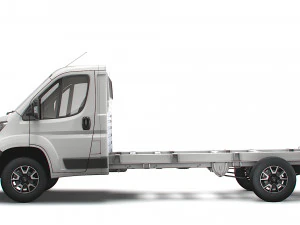 vauxhall movano chassis truck single cab 4035 wb 2022 3D Model