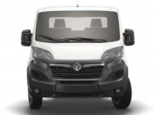 vauxhall movano chassis truck single cab 4035 wb 2022 3Dモデル