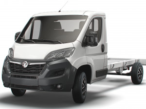vauxhall movano chassis truck single cab 4035 wb 2022 3Dモデル
