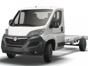 vauxhall movano chassis truck single cab 4035 wb 2022 3D Model