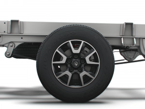 vauxhall movano chassis truck single cab 4035 wb 2022 3Dモデル