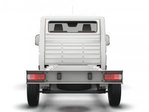 vauxhall movano chassis truck single cab 4035 wb 2022 3Dモデル