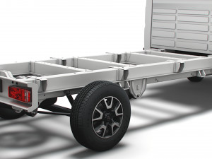 vauxhall movano chassis truck single cab 4035 wb 2022 3Dモデル