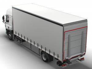daf cf box 2020 3D 모델