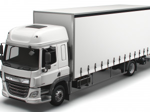 daf cf box 2020 3D 모델
