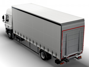 daf cf box 2020 3D 모델