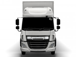 daf cf box 2020 3D 모델