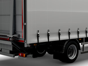 daf cf box 2020 3D 모델