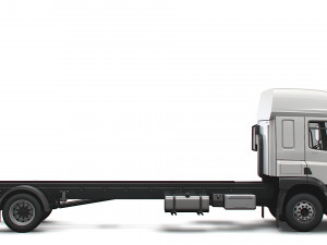 daf cf chassis 2020 3D Model