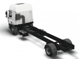 daf cf chassis 2020 3D Model