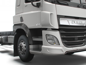 daf cf chassis 2020 3D Model