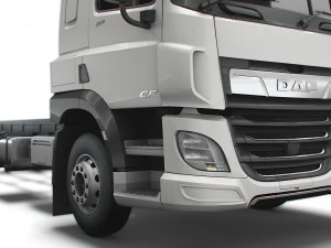 daf cf-chassis 2020 3D Model