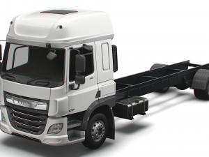 daf cf chassis 2020 3D Model