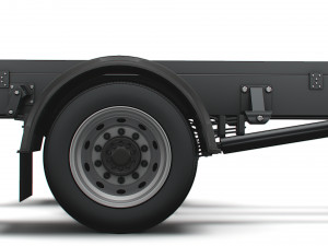 daf cf chassis 2020 3D Model