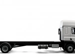 daf cf-chassis 2020 3D Model