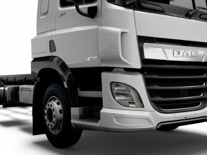 daf cf chassis 2020 3D Model
