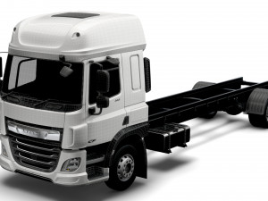 daf cf chassis 2020 3D Model
