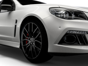 hsv clubsport r8 gen f 2015 3D Model