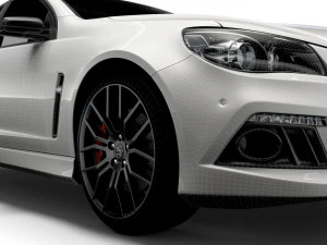 hsv clubsport r8 gen f 2015 3D Model
