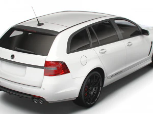 hsv clubsport tourer gen f 2015 3D Model