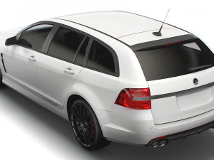 hsv clubsport tourer gen f 2015 3D Model